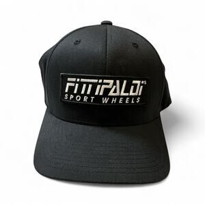 Fittipaldi sport wheels flex fit baseball cap size L/XL BLACK